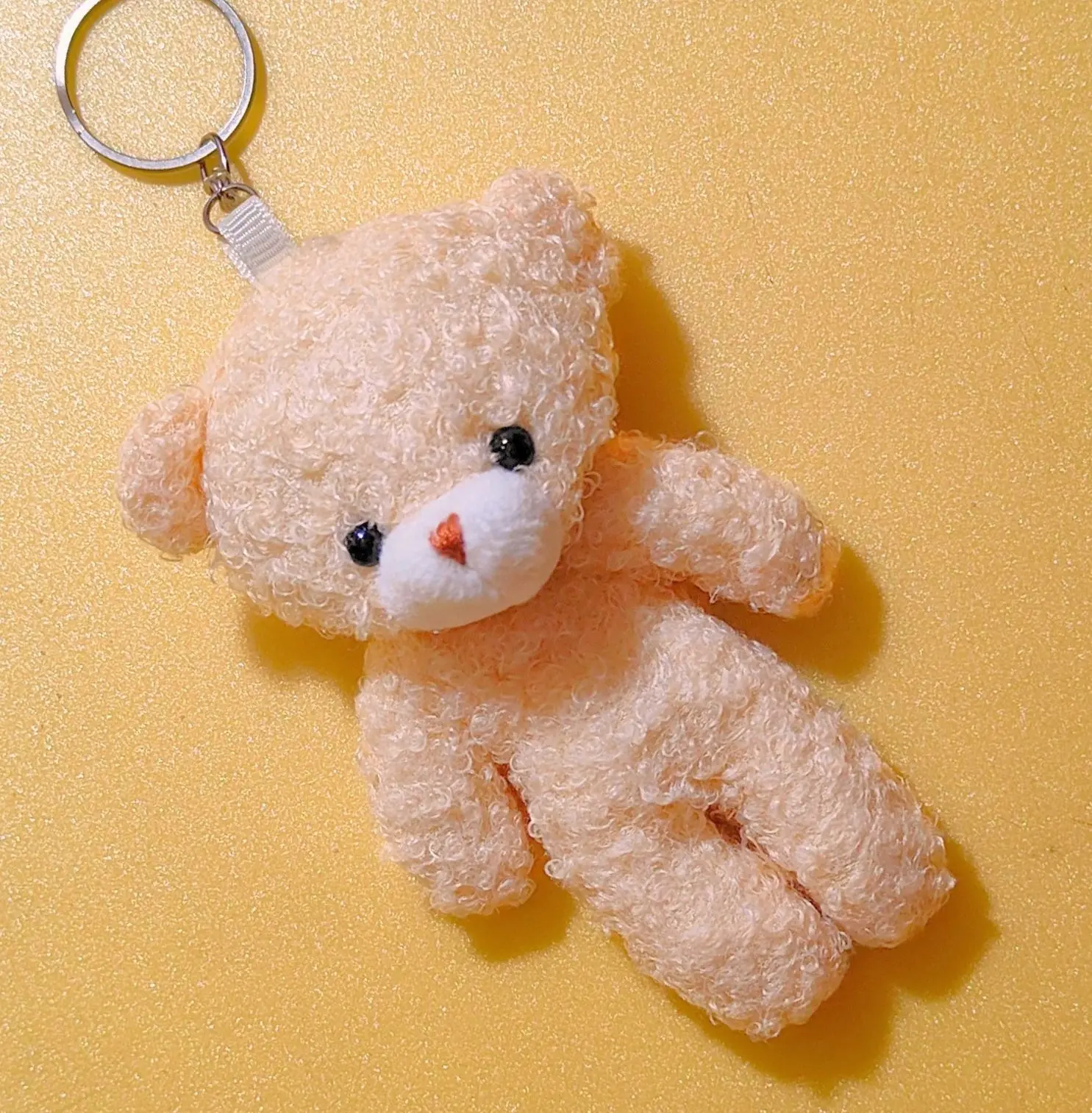Plush Teddy Bear Keychain - Image 3